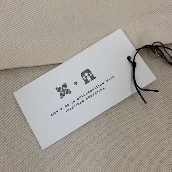 Sien + Co Pila‎ Handwoven Wool Pillow Cover Butterscotch 100% Sheep Wool 20 X 20 - Picture 6 of 7